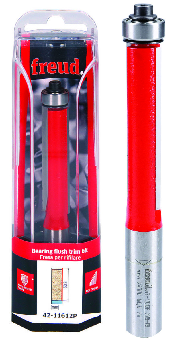 Frez prosty z łożyskiem D12,7 x h50,8 mm Freud 42-11612 - obrazek 1