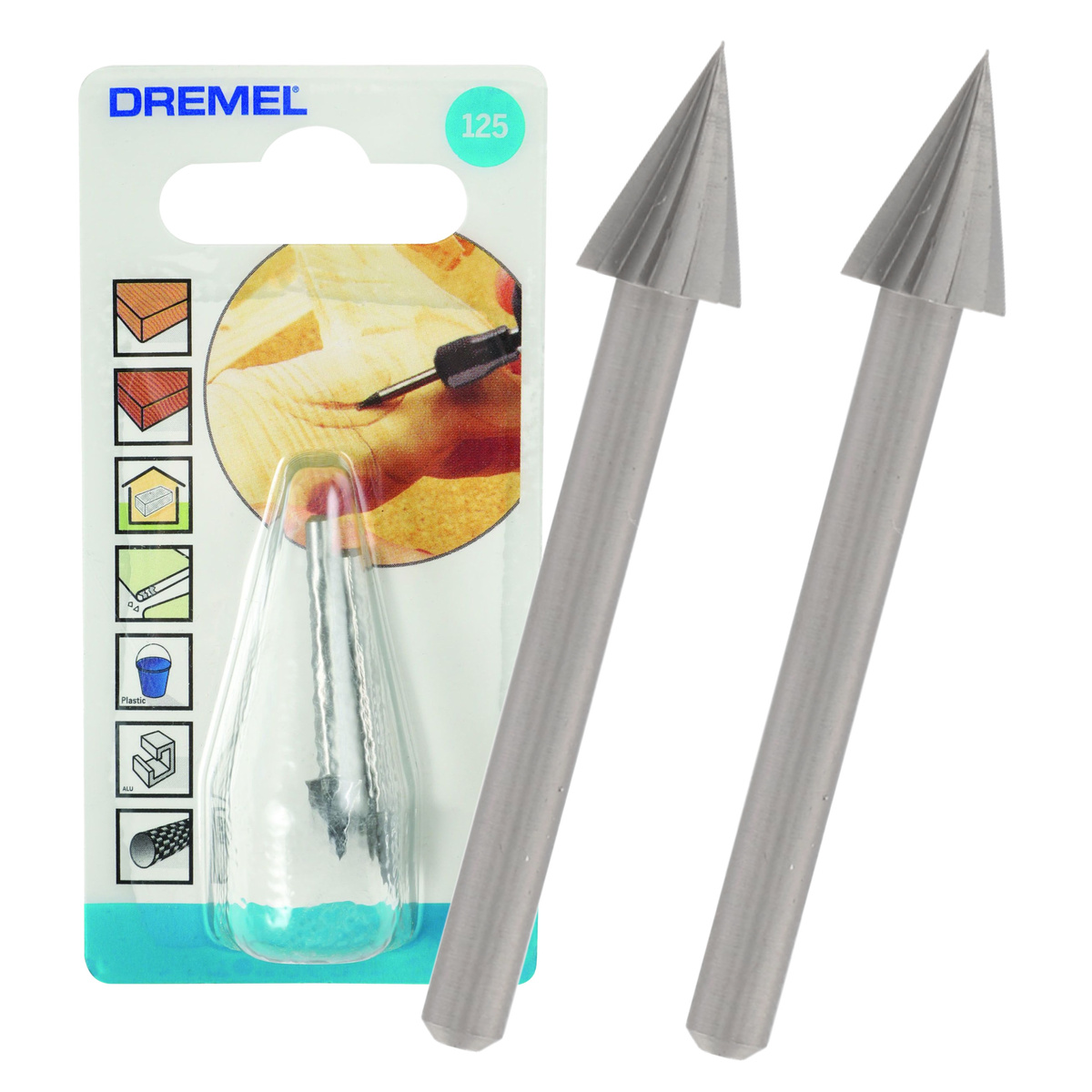 Frez szybkotnący 6,4 mm Dremel 26150125JA - obrazek 1