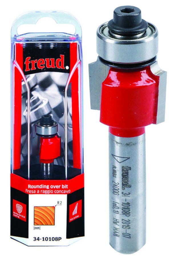 Frez zaokrąglający R2 h12,7 Freud 34-10108P Frez zaokrąglający R2 h12,7 Freud 34-10108P