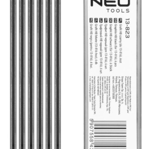 Grafity czarne HB Neo Tools 13-823 do ołówka automatycznego, 6 szt. Grafity czarne HB Neo Tools 13-823 do ołówka automatycznego, 6 szt.