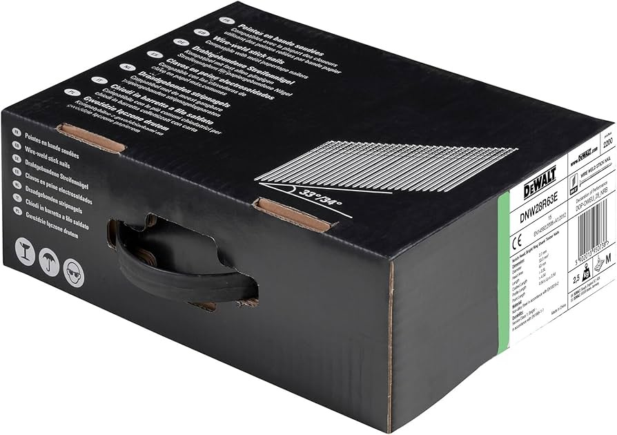 Gwoździe 2,8x63mm Dewalt DNW28R63E - obrazek 1