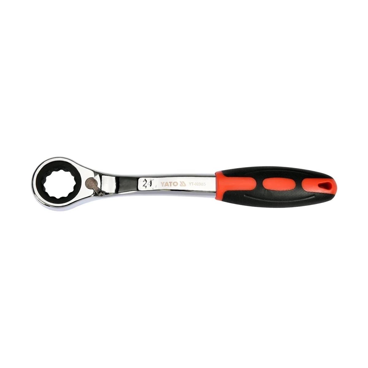 Klucz oczkowy z grzechotką 24 mm Yato YT-02385 - obrazek 1