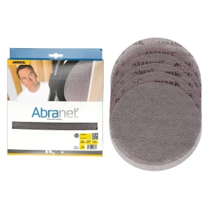 Krążki ścierne Mirka Abranet 225 mm P80 AE223F1080 10 szt. Krążki ścierne Mirka Abranet 225 mm P80 AE223F1080 10 szt.
