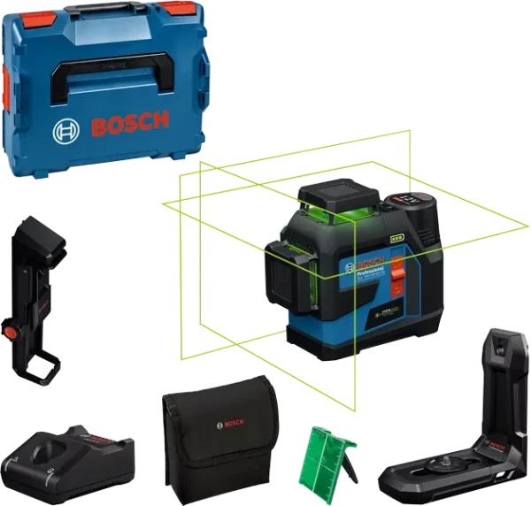 Laser liniowy Bosch GLL 12V-100-33 CG Professional 0601065401 Laser liniowy Bosch GLL 12V-100-33 CG Professional 0601065401