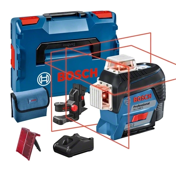 Laser liniowy Bosch GLL 3-80 C 0601063R02 Laser liniowy Bosch GLL 3-80 C 0601063R02