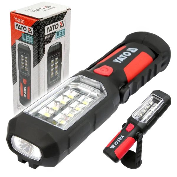 Latarka warsztatowa 2IN1 LED MAGNET Yato YT-08513 Latarka warsztatowa 2IN1 LED MAGNET Yato YT-08513