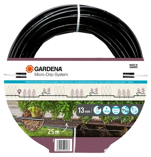 Linia kroplująca podziemna i naziemna 25 m Gardena Micro-Drip-System (13503-20) Linia kroplująca podziemna i naziemna 25 m Gardena Micro-Drip-System (13503-20)