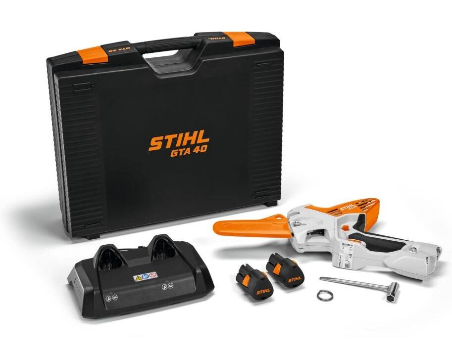 Mini piła łańcuchowa Stihl GTA 40, zestaw z 2 x AS 2 i AL 5-2 GA040116918 - obrazek 1