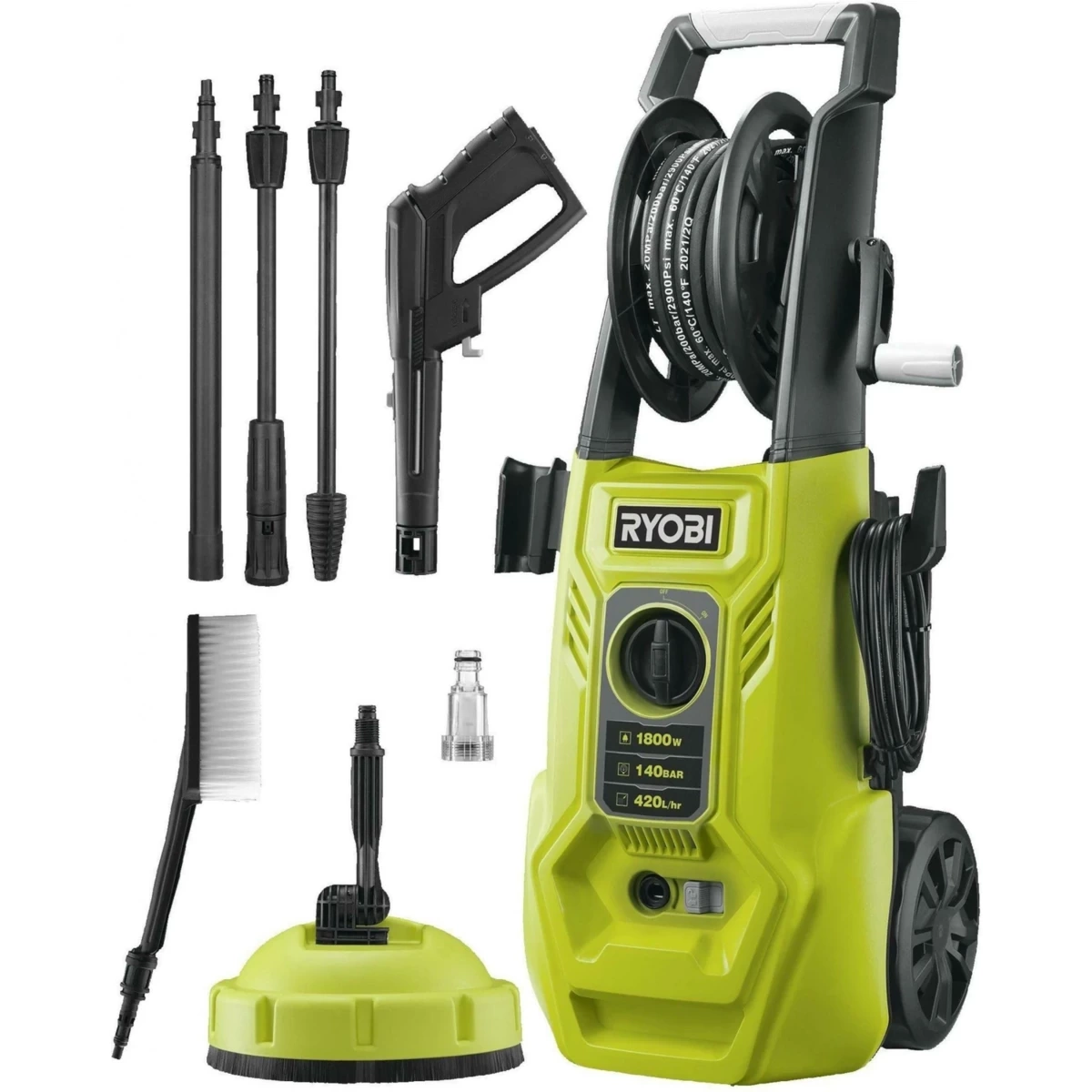Myjka wysokociśnieniowa 140 bar Ryobi 5133005369 - obrazek 1