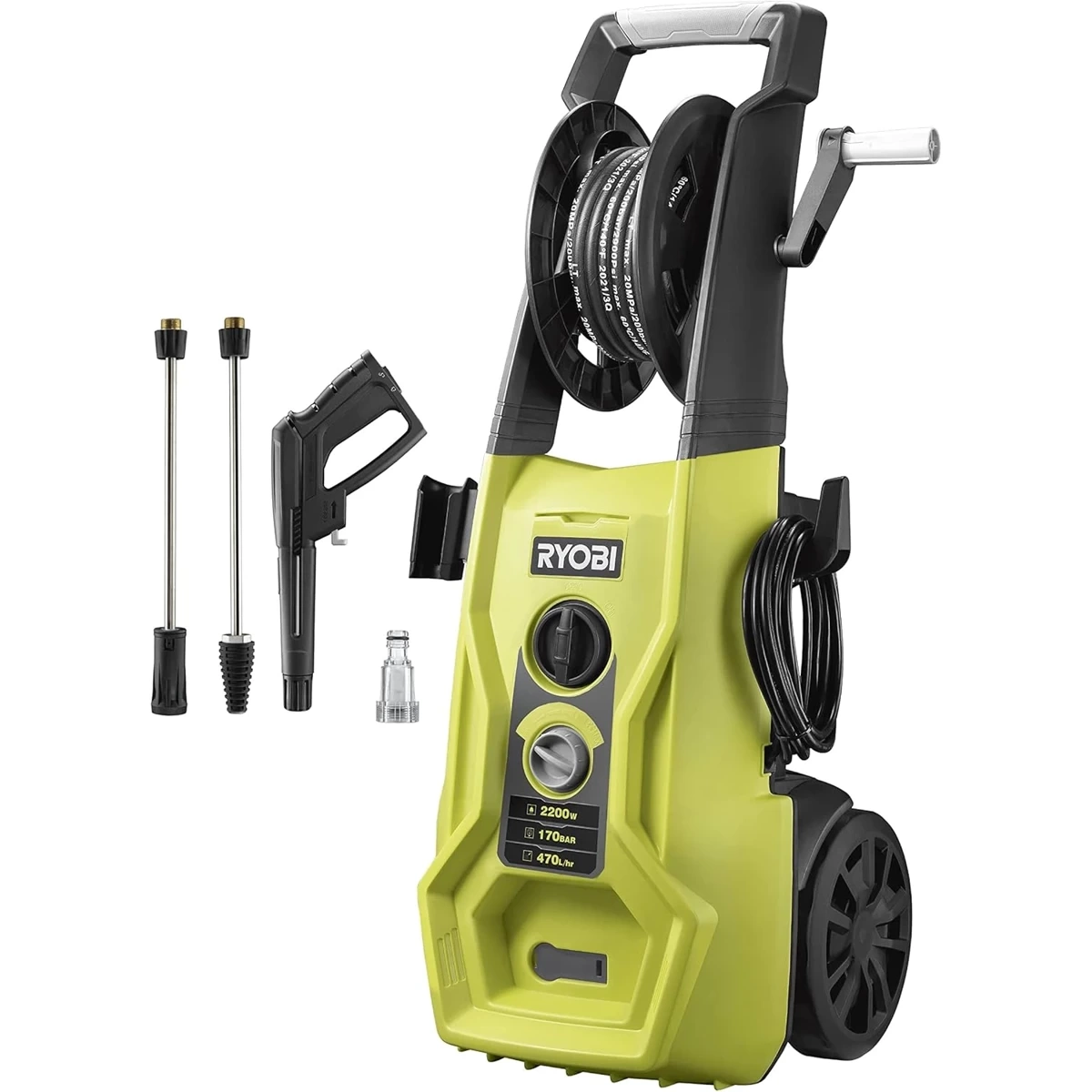 Myjka wysokociśnieniowa 170 bar Ryobi 5133005373 - obrazek 1
