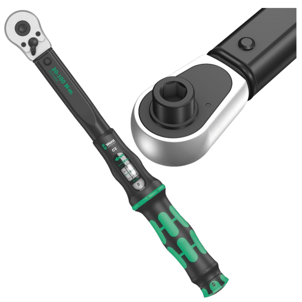 Nastawny klucz dynamometryczny Wera Click-Torque C 2 05075621001 Nastawny klucz dynamometryczny Wera Click-Torque C 2 05075621001