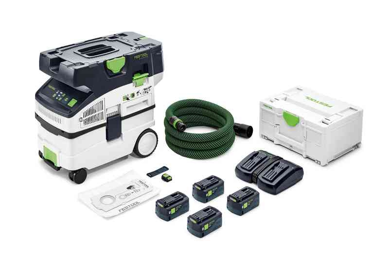 Odkurzacz akumulatorowy Festool CLEANTEC CTLC MIDI I-Plus (577671) - obrazek 1