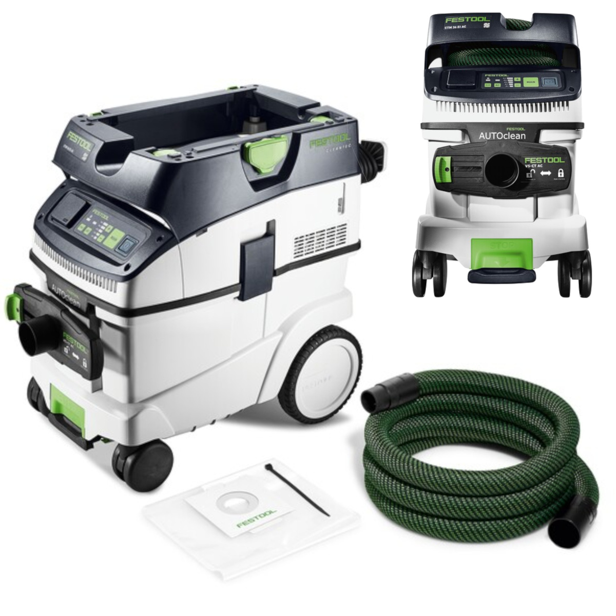 Odkurzacz mobilny Festool CTM 36 EI AC-RENOFIX 577860 - obrazek 1