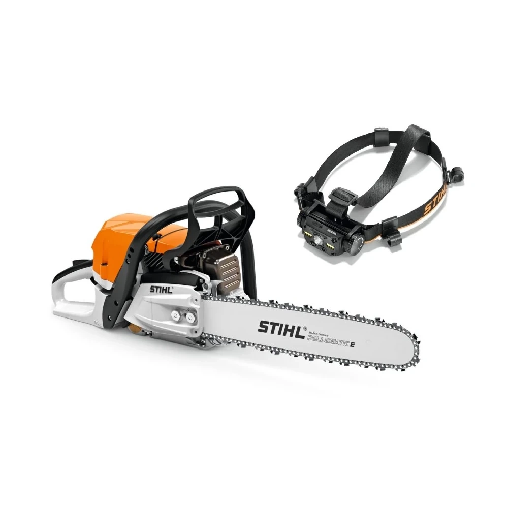 Pilarka spalinowa MS 400 C-M Hexa L06 40 cm 3/8" w zestawie z latarką czołową Stihl 11402000829 - obrazek 1