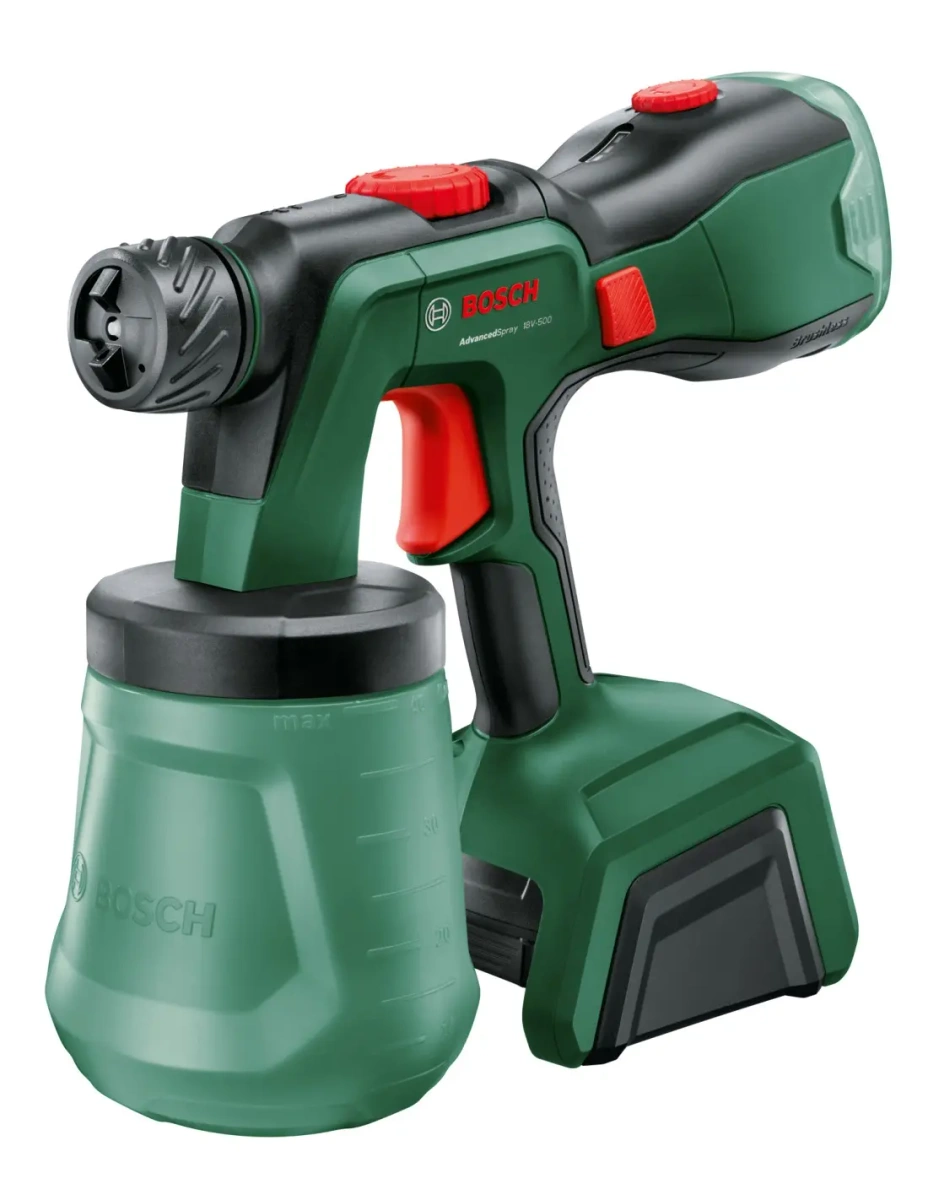 Pistolet natryskowy Bosch AdvancedSpray 18V-500 Set 4,0 Ah 0603208201 - obrazek 1