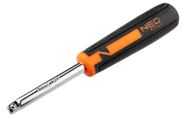 Pokrętło do nasadek 1/4″ z uchwytem wkrętakowym NEO Tools 08-257 Pokrętło do nasadek 1/4″ z uchwytem wkrętakowym NEO Tools 08-257