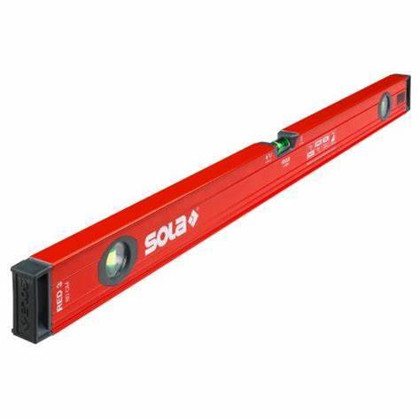 Poziomica Sola Red 3 80 cm - obrazek 1