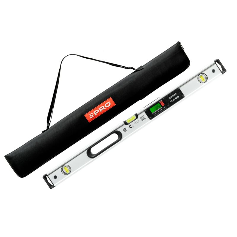 Poziomica elektroniczna z magnesami PRO PRO-E4080 80cm - obrazek 1