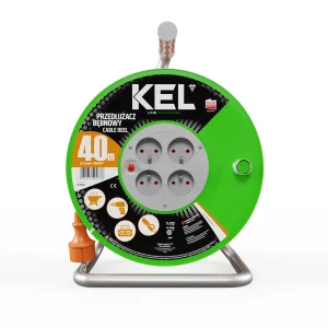 Przedłużacz bębnowy 40 m KEL W-97047 Przedłużacz bębnowy 40 m KEL W-97047