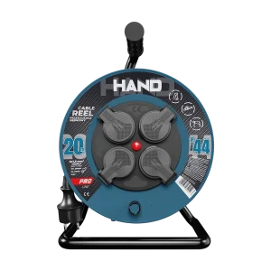 Przedłużacz bębnowy Hand Line KEL W-96300, 20M/3×1,5 Przedłużacz bębnowy Hand Line KEL W-96300, 20M/3×1,5