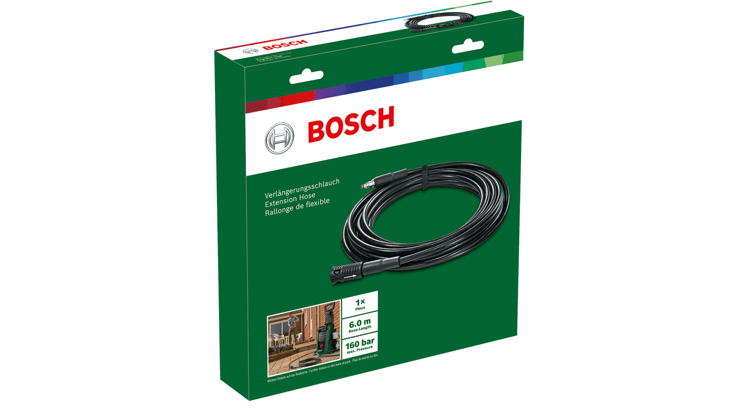 Przedłużacz do węża ciśnieniowego Bosch F016800482 - obrazek 1