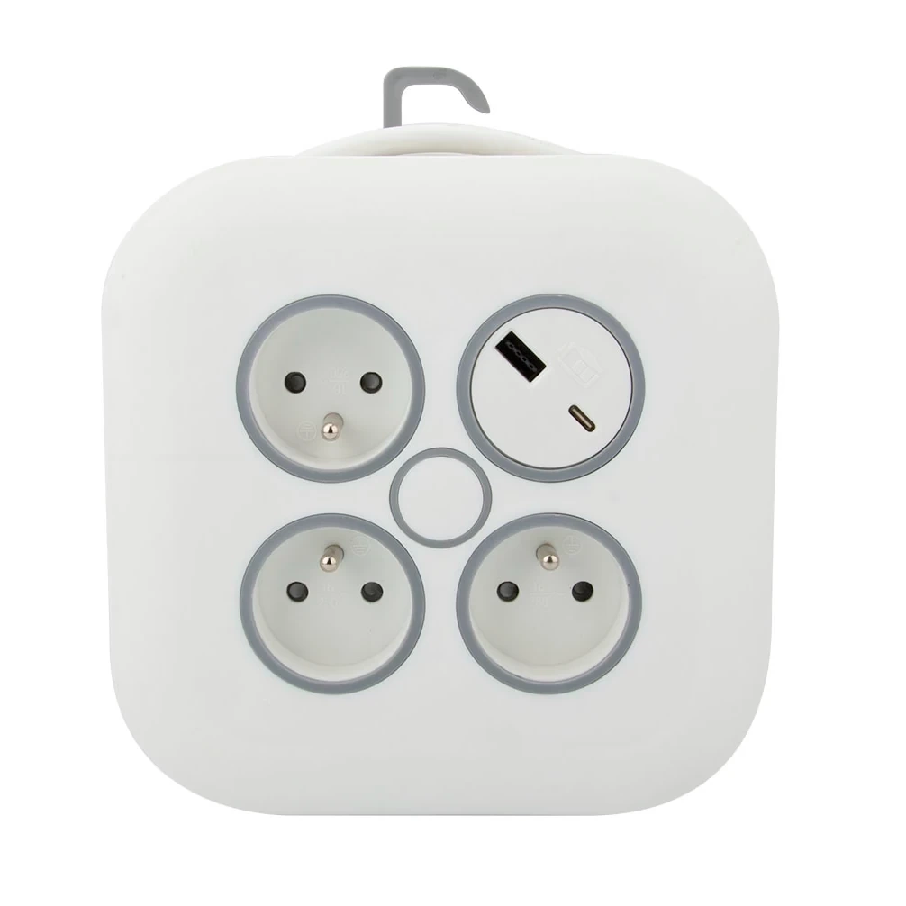 Przedłużacz zwijany 10 m Plastrol W-72021 - obrazek 1