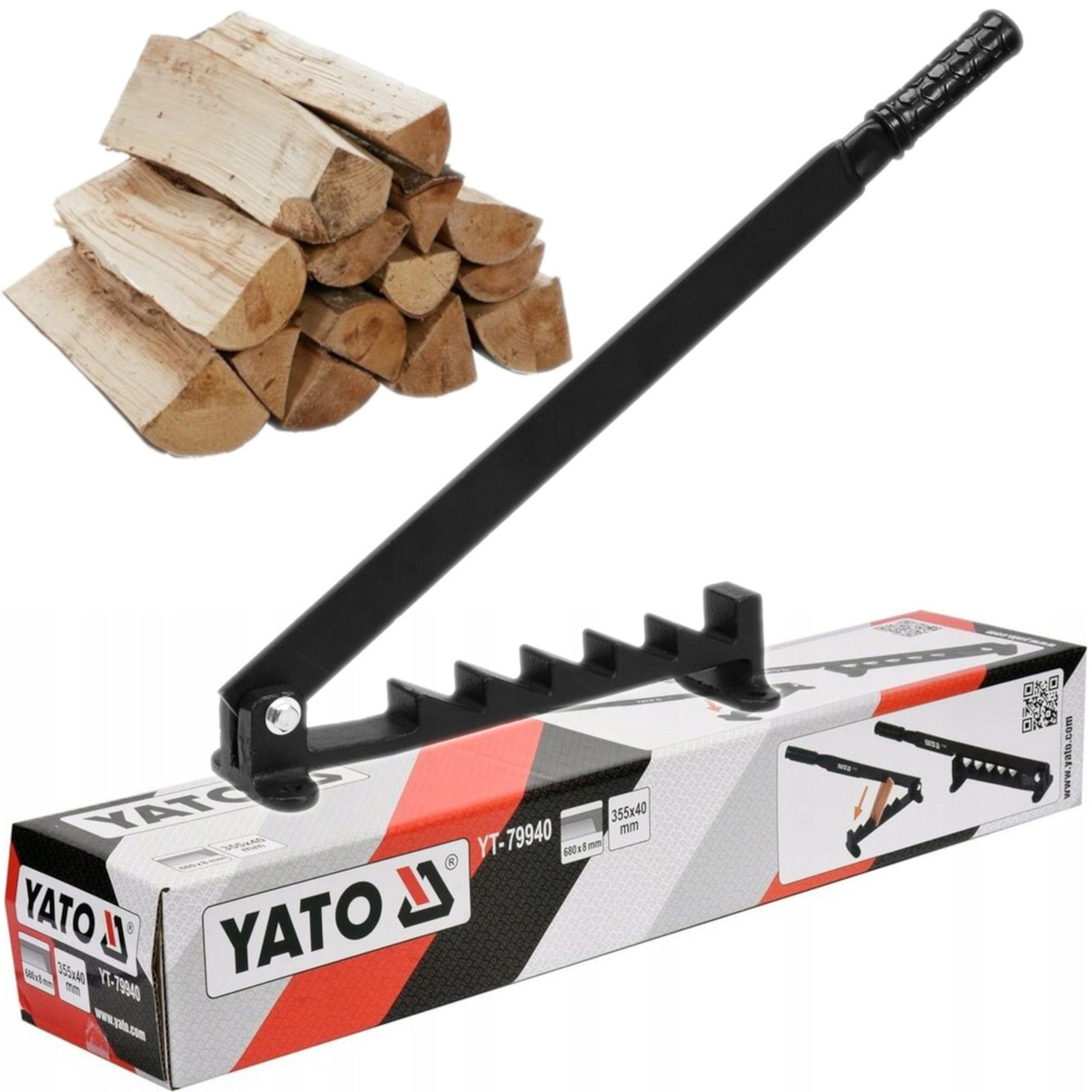 Ręczna łuparka do drewna Yato YT-79940 - obrazek 1
