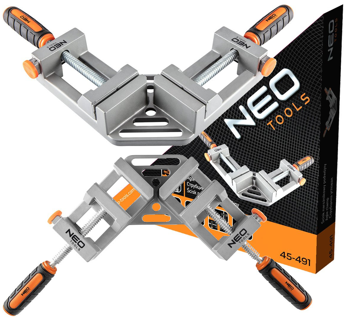 Ścisk narożnikowy podwójny Neo Tools 45-491 - obrazek 1
