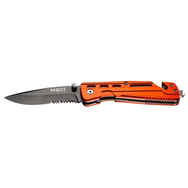 Składany nóż ratowniczy NEO Tools 63-026 Składany nóż ratowniczy NEO Tools 63-026