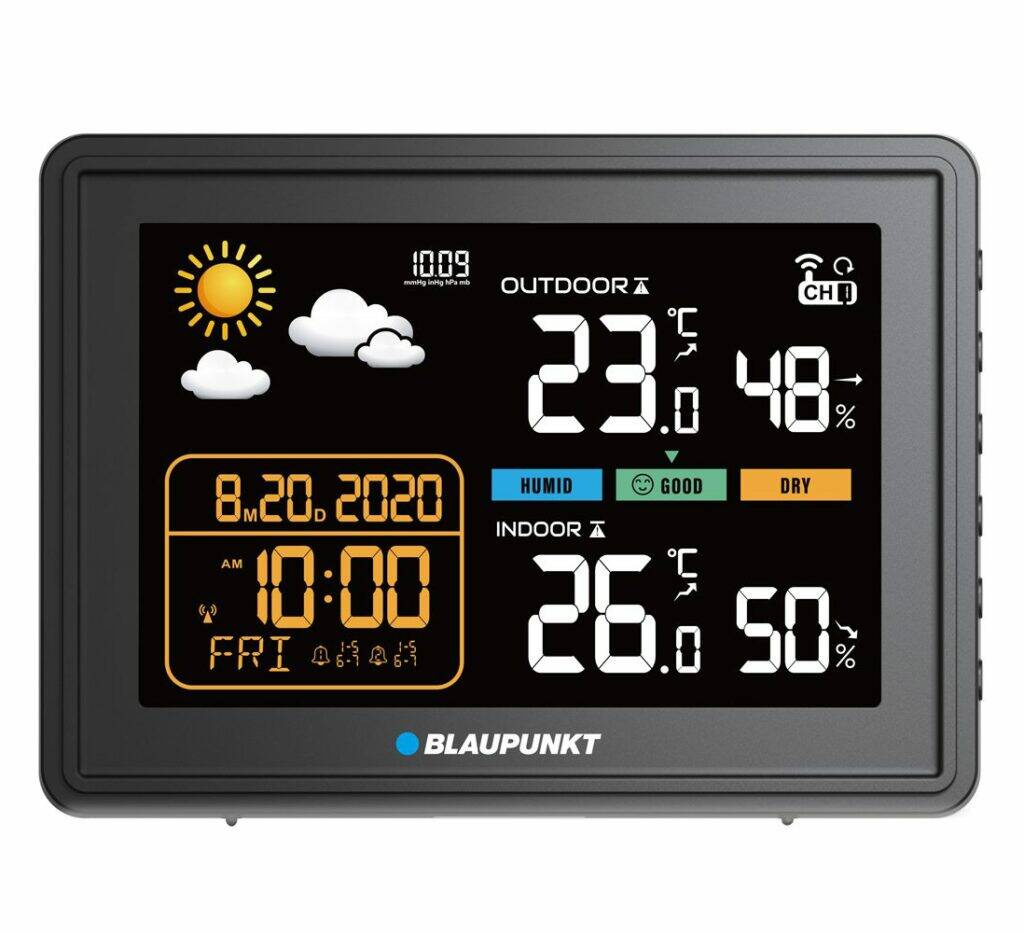 Stacja pogodowa Blaupunkt WS30BK - obrazek 1