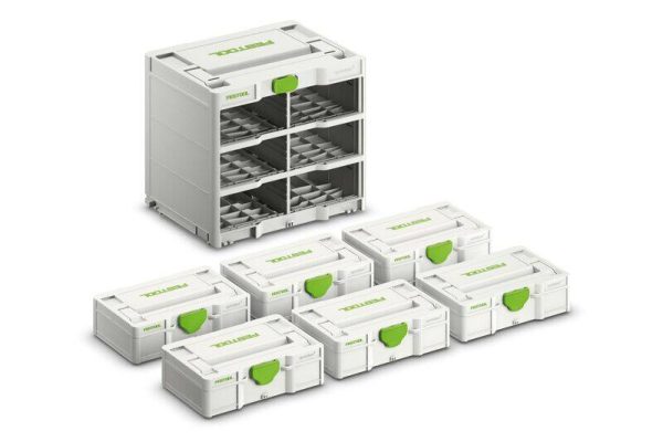 Stojak na Systainery SYS3-RK/6 M 337-Set Festool 577816 Stojak na Systainery SYS3-RK/6 M 337-Set Festool 577816