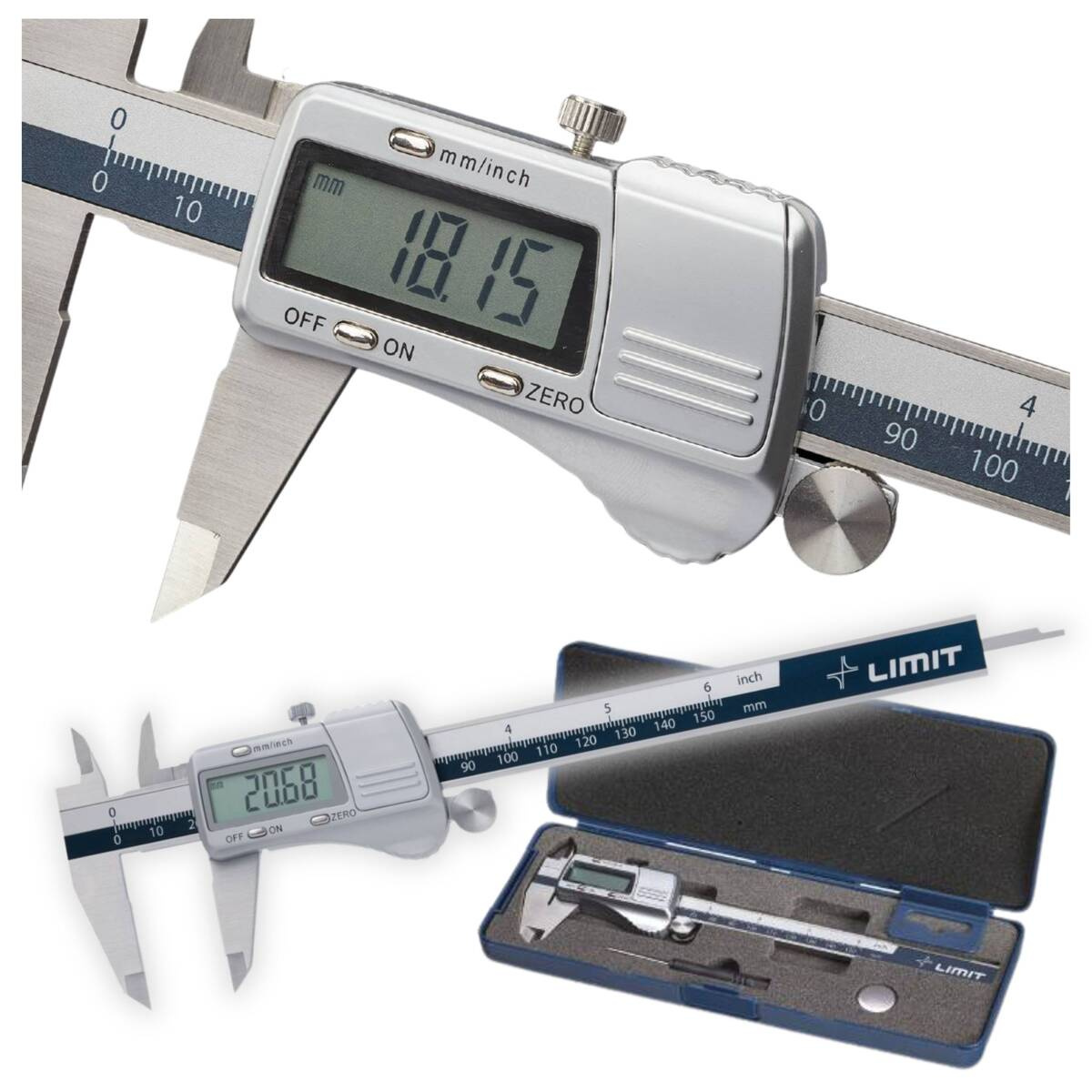 Suwmiarka cyfrowa Limit CDJ PRO 150 mm 234740101 - obrazek 1