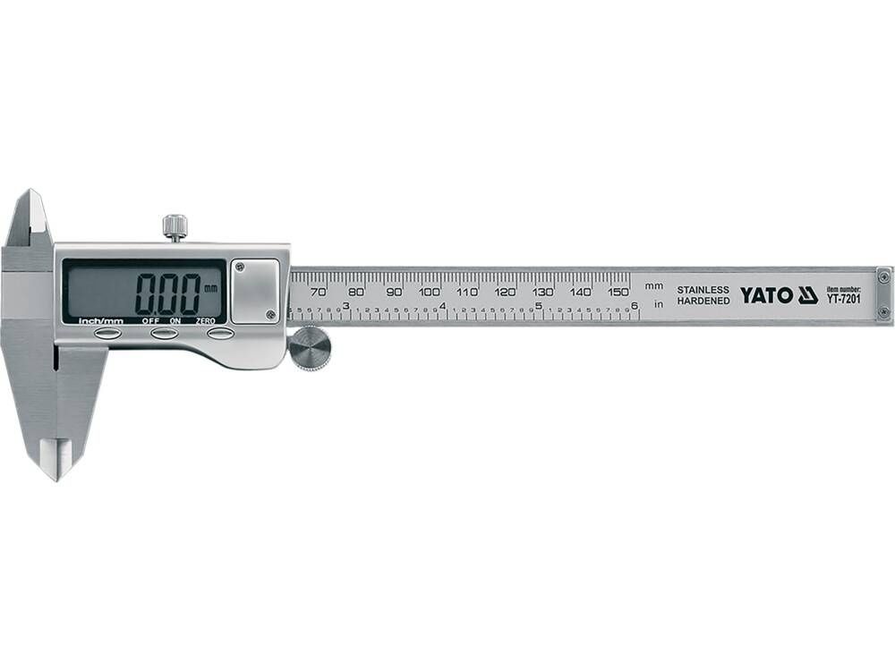 Suwmiarka elektroniczna Yato YT-7201 150 mm - obrazek 1