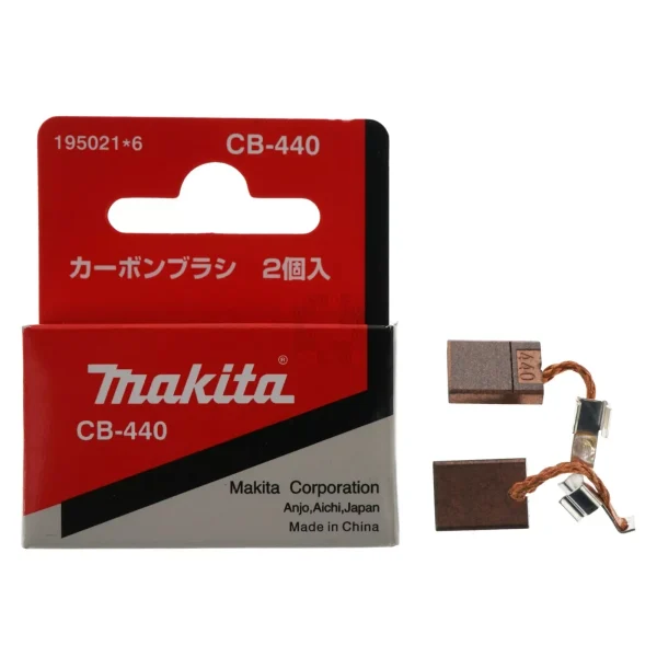 Szczotki węglowe Makita CB440 195021-6 2 szt. Szczotki węglowe Makita CB440 195021-6 2 szt.