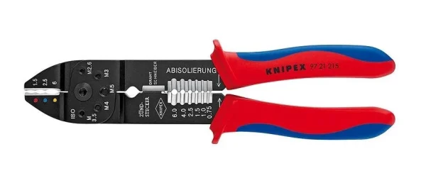 Szczypce do zagniatania 230mm KNIPEX 9721215 Szczypce do zagniatania 230mm KNIPEX 9721215