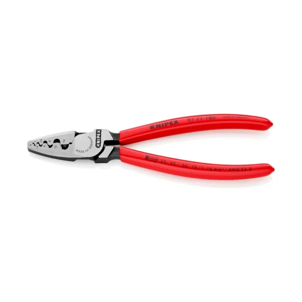 Szczypce do zagniatania tulejek kablowych 180 mm Knipex 9771180 Szczypce do zagniatania tulejek kablowych 180 mm Knipex 9771180