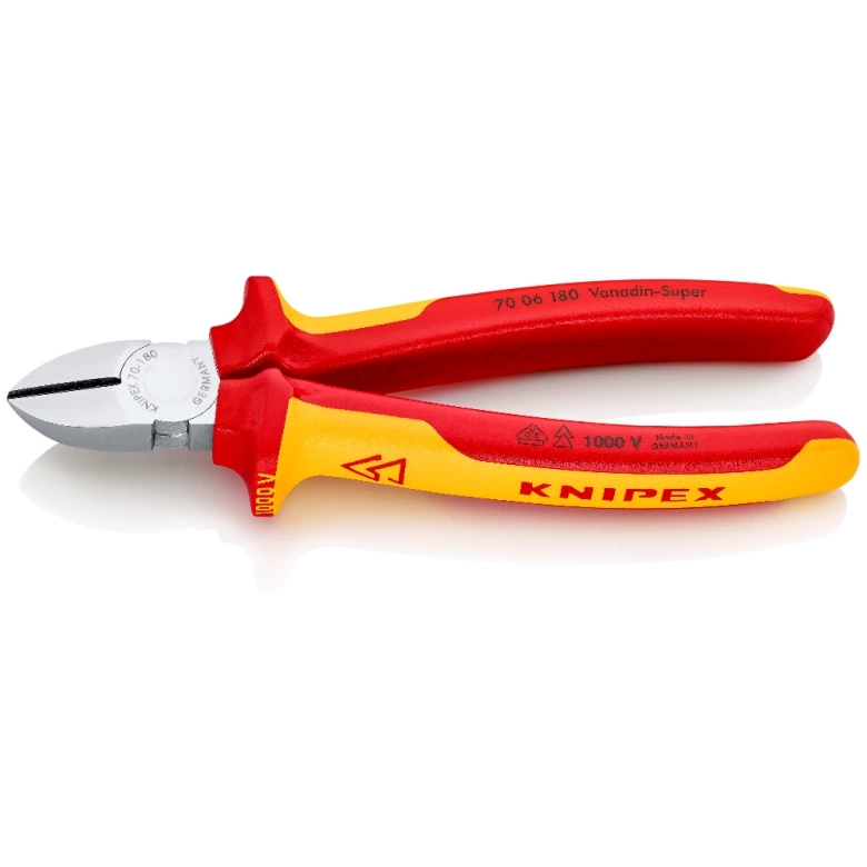 Szczypce tnące boczne Knipex 7006180 - obrazek 1