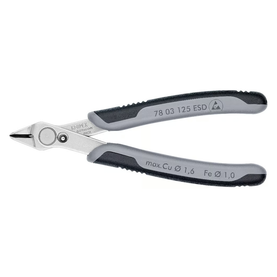 Szczypce tnące boczne Knips ESD 125 mm Knipex 7803125ESD - obrazek 1