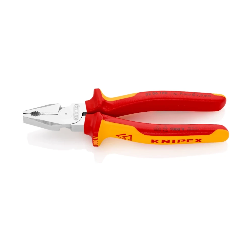 Szczypce uniwersalne Knipex 0206180 - obrazek 1