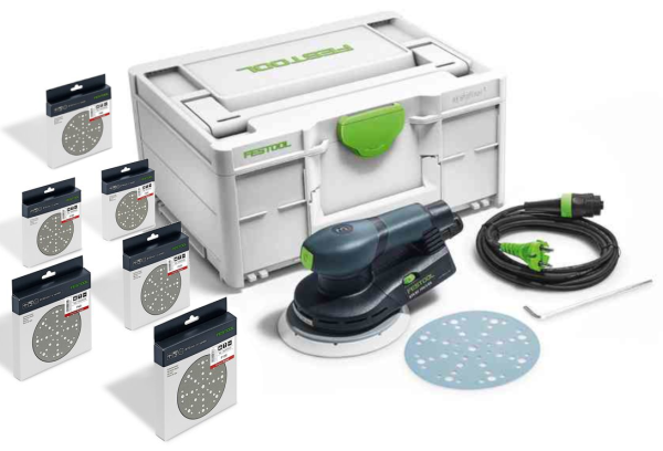 Szlifierka mimośrodowa Festool ETS EC 150/3 GR-Set P (578185) Szlifierka mimośrodowa Festool ETS EC 150/3 GR-Set P (578185)