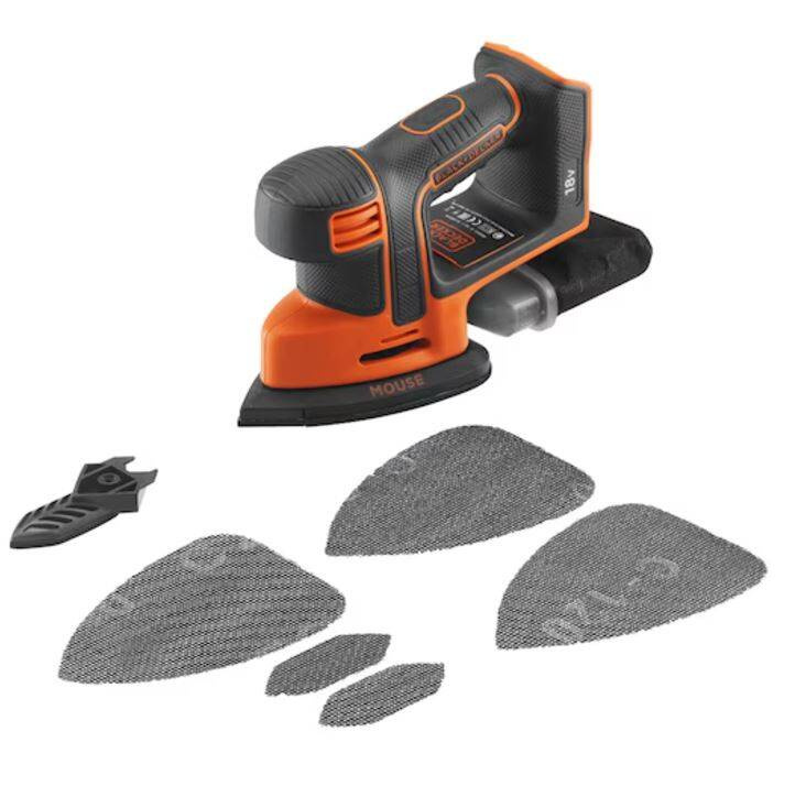 Szlifierka oscylacyjna Black Decker BDCDS18N-XJ - obrazek 1