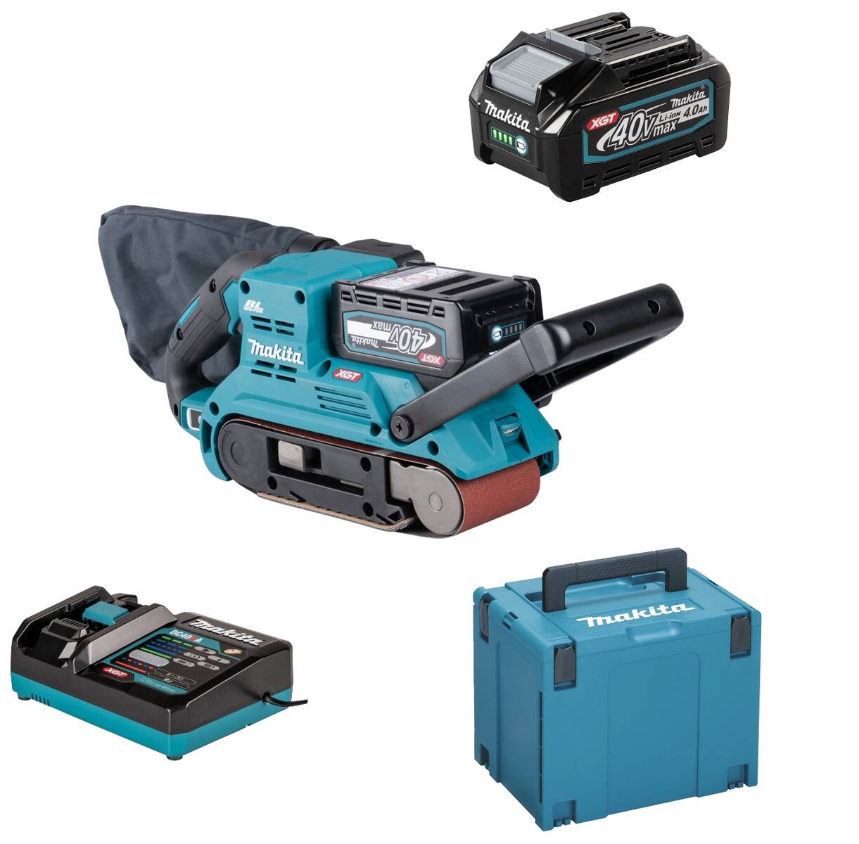 Szlifierka taśmowa Makita BS001GM201 - obrazek 1