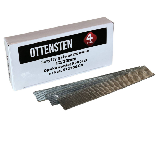 Sztyft galwanizowany 1.2 x 20 mm 4PRO S1220GCN Sztyft galwanizowany 1.2 x 20 mm 4PRO S1220GCN