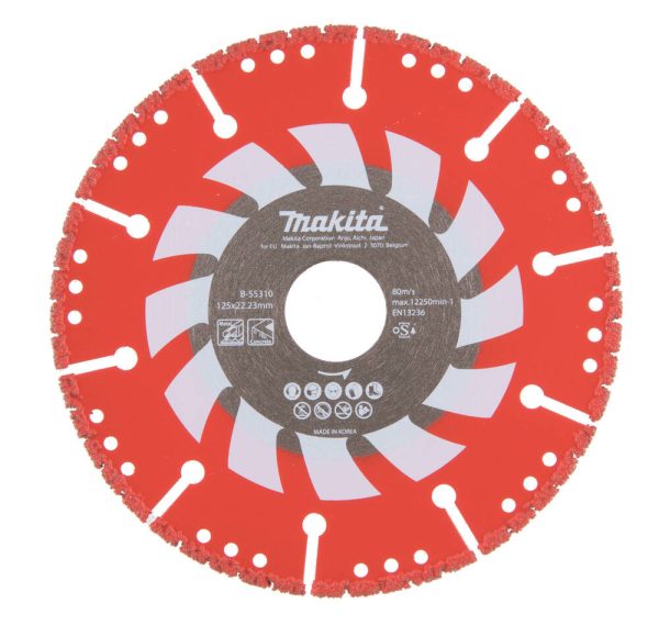 Tarcza diamentowa 125 x 22,23 mm Makita B-55310