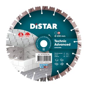 Tarcza diamentowa do betonu 230×22,23 mm Distar 14315086018