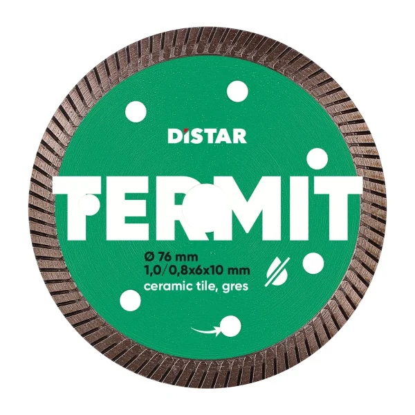 Tarcza diamentowa do cięcia płytek 76×10 mm Distar 11139053030