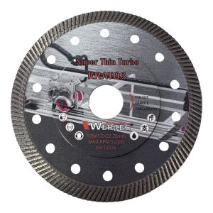 Tarcza diamentowa do gresu WERTEC 125×22,23x10mm Kratos Tarcza diamentowa do gresu WERTEC 125×22,23x10mm Kratos