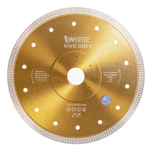 Tarcza diamentowa do gresu Wertec KING GRES 200×25,4×10 mm ( KINGGRES200) Tarcza diamentowa do gresu Wertec KING GRES 200×25,4×10 mm ( KINGGRES200)