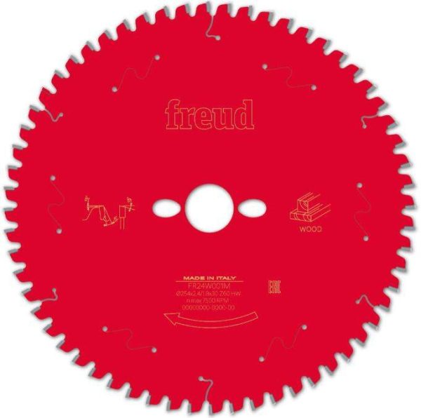 Tarcza do cięcia drewna 254×2,4/1,8x30mm Z60 Freud FR24W001M Tarcza do cięcia drewna 254×2,4/1,8x30mm Z60 Freud FR24W001M