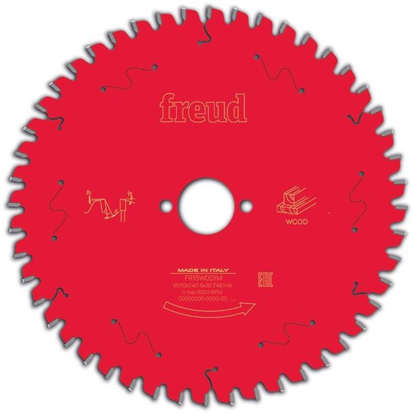 Tarcza do cięcia drewna 260×2,4/1,8×30 mm Z60 Freud FR26W001M Tarcza do cięcia drewna 260×2,4/1,8×30 mm Z60 Freud FR26W001M